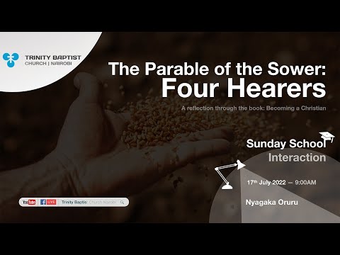 The Parable of the Sower: Four Hearers | Matthew 13:3-23 | Sunday School