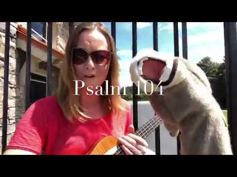 Psalm 100:4 kindergarten Bible Memory Verse