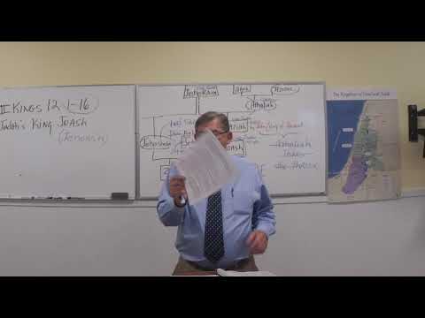 2 Kings 12:1-16 - Dr. Tommy Smith | Sunday School - August 7, 2022