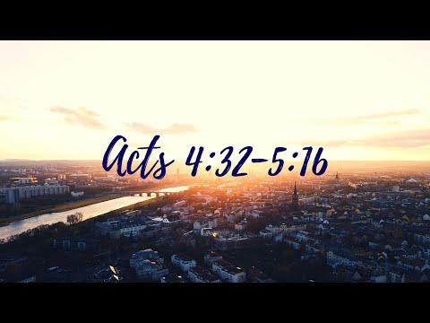 7 June 2020 - Sermon - Acts 4:32-5:16