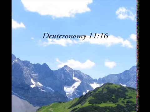 Deuteronomy 11:16