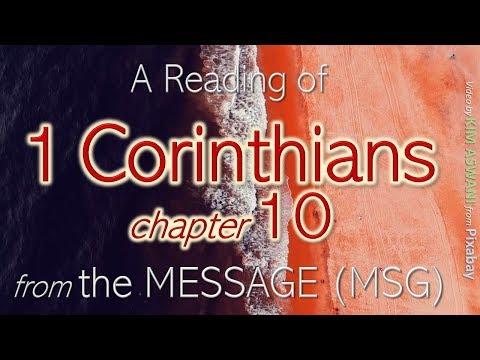1 Corinthians 10:1-13 - Learning from past mistakes - the MESSAGE (MSG)