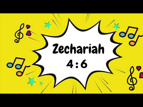 Zechariah 4:6 Bible Verse Song and Lyric Video By Psalmist Laura