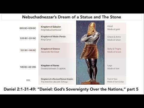Nebuchadnezzar’s Dream:A Statue and THE Stone, Daniel 2:31-49