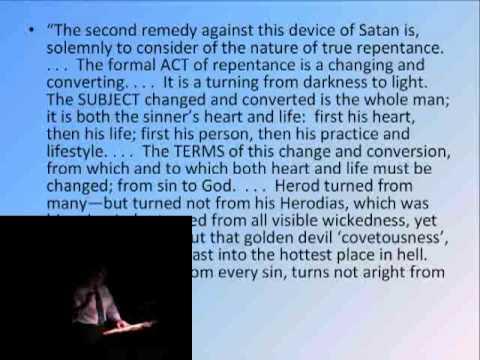 091018pm - Thomas Brooks:  Precious Remedies Against Satan's Devices - 2 Corinthians 2:11