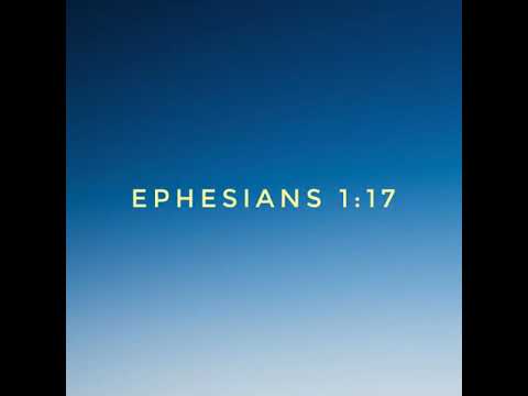 Ephesians 1:17. Knowing God