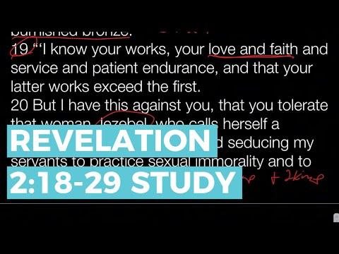 Letter to Thyatira - Revelation 2:18-29 | Scripture Study