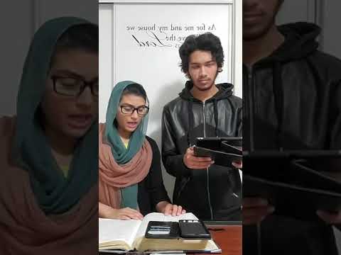 Episode 32 Bible Reading Mark 10:41-52 with Maria Nasir and Emmanuel Yousuf