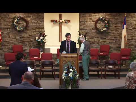 03-14-2021 Sunday Evening Service Pastor George Alquist Colossians 2:6-9 The False god of Christmas