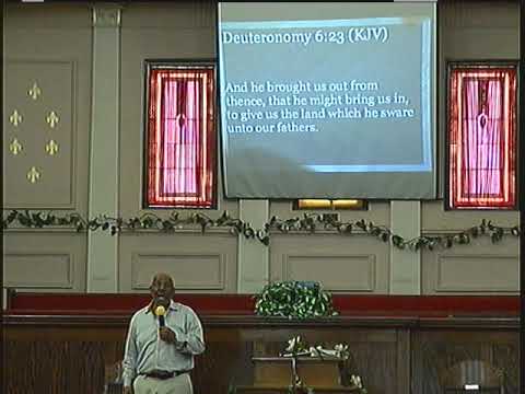 5-15-22 Sunday Sermon - Bro Wilson - Deuteronomy 6:23