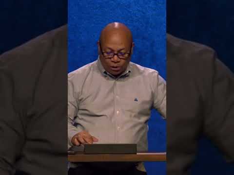 “Church, when you know the God of the Bible…”