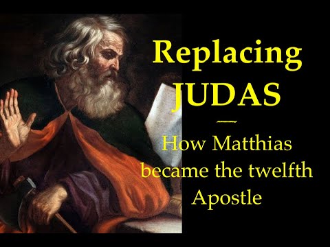 JUDAS IS REPLACED BY MATTHIAS- A Bible Study on Acts 1:15-26