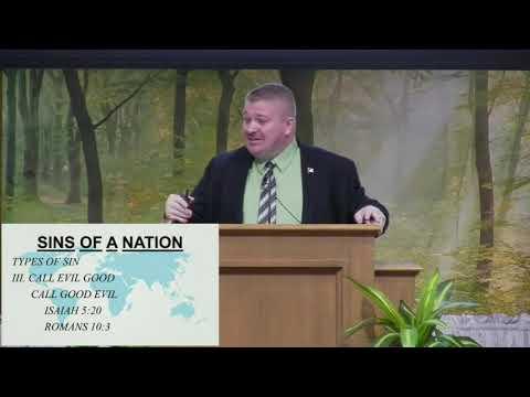 2/6/2022 AM Sermon - "Sins of a Nation: Part 1" (Micah 2:1-2)