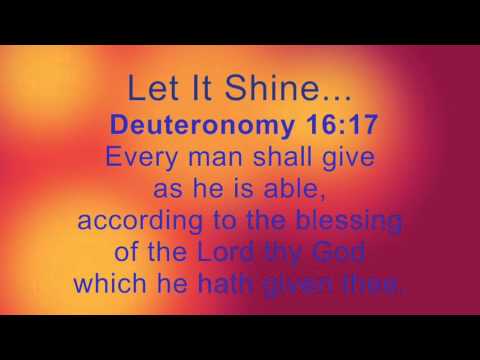 Deuteronomy 16:17 KJV Children's Bible Drill Blue Cycle 2