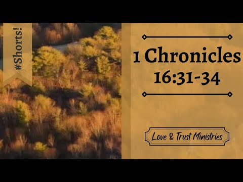 Give Thanks for Our God Is Good! | 1 Chronicles 16:31-34 | October 15th | Rise and Shine Shorts