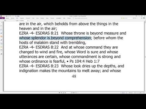 Shabbat fellowship reading of 4th Ezra 7:132-10:28, with commentary and excerpt from Gad the Seer.