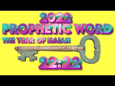 Prophetic Word for 2022 | The Lord Says It's The Year of Isaiah 22:22 | Keys to Open and Close Doors