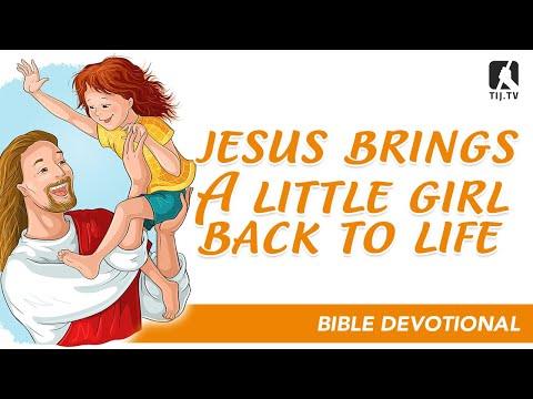 45. Jesus Brings a Little Girl Back to Life - Mark 5:40-43