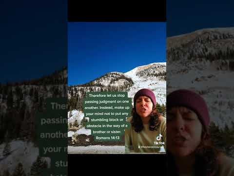 Romans 14:13????‍♀️How I allow the HolySpirit to apply Gods word to my Everyday life!