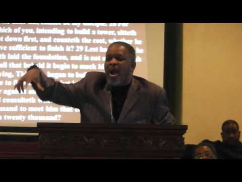 St.Luke 14:25-28 Can You  Afford To Be A Disciple? Pastor Melvin Manor Pt1