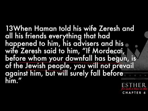 Daily Bible Study with Pastor Brian/February 15:Esther 5:9-6:14