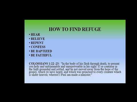 Can I Find Refuge in Christ?  (Psa. 9:7 - 10)