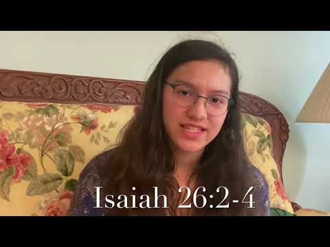 S.O.A.P. Isaiah 26:2-4