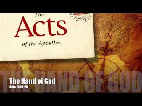The Hand of God Acts 11:19-26 Pastor Dia Moodley Spirit of Life Church 23/10/2016