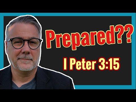 1 Peter 3:15 / Ready To Give An Answer