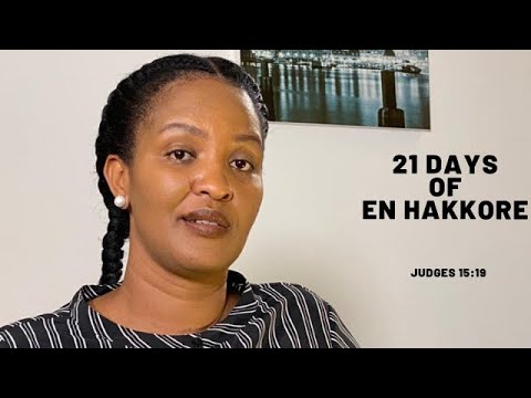 Day 18: 21 days of En Hakkore (Judges 15:19)