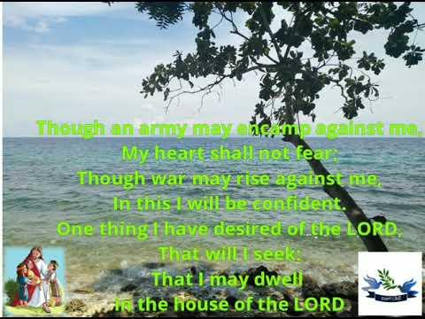 Psalms 27:1-4 (NKJV) The Lord is My Light and My Salvation by Esther Mui (Instrumental)