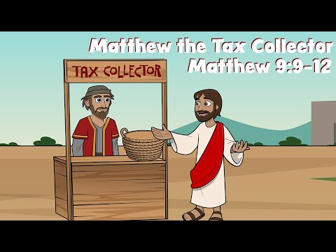 Preschool: Matthew the Tax Collector, Matthew 9:9-12 (03/13/2022)