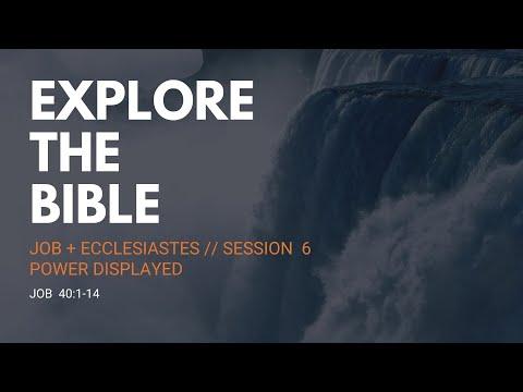Lifeway | Explore the Bible: Power Displayed - Job 40:1-14