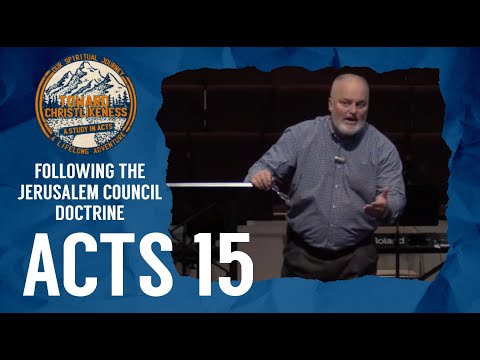 Following the Jerusalem Council Doctrine (Acts 15:1-29)