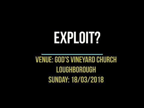 EXPLOIT? (Daniel 11:32)