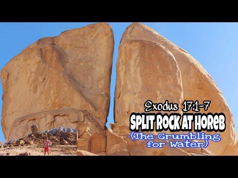 Split Rock at Horeb - Tabuk, KSA | Exodus 17:1-7 | The Grumbling for Water