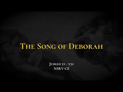 The Song of Deborah - Holy Bible, Judges 5:1-5:31