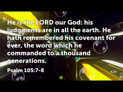 #VoiceOfWorship  - Psalm 105:7-8
