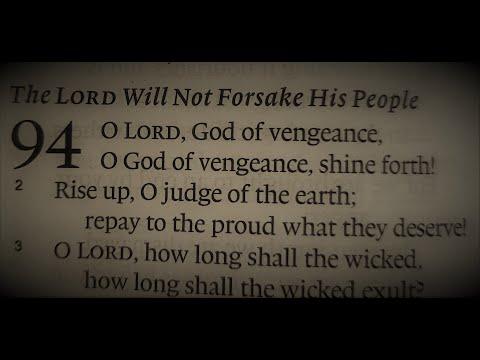 Psalm 94:16-23  Who will rise up?