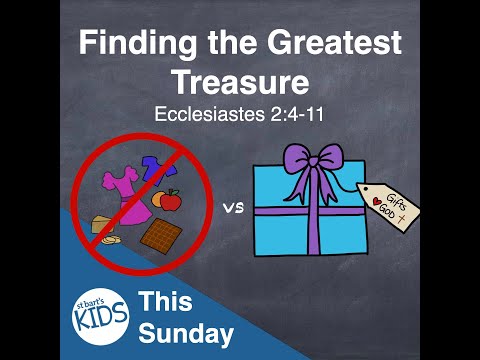 Kids Talk: What Would Jesus Say: To The Satisfied? (Ecclesiastes 2:4-11)