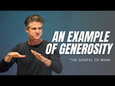 An Example of Generosity | Joshua Becker | Mark 12:41-44