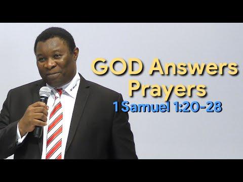 GOD Answers Prayers 1 Samuel 1:20-28 | Pastor Leopole Tandjong