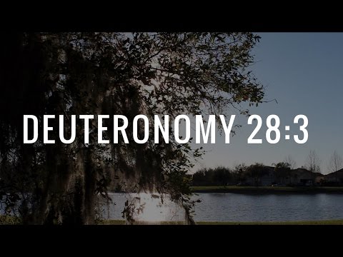Deuteronomy 28:3 &amp; 6-7