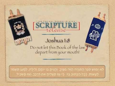 Joshua 1:8 - Do Not Let This Book Of The Law Depart (TopMemSys#6)