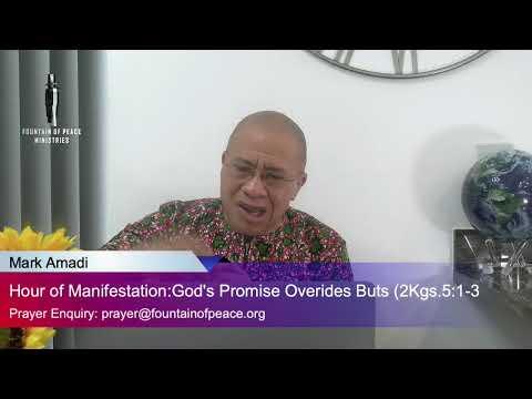 Hour of Manifestation : God's Promise Overrides ButsText (2Kgs.5:1-3)