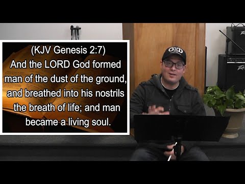 EP7 Genesis 2:4-7 "God formed man of the dust of the ground,"