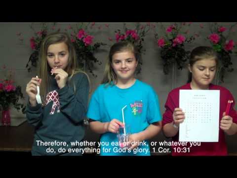 1 Corinthians 10:31 Do everything for God's glory