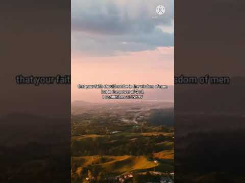 1 Corinthians 2:5 NKJV #BeliveInChrist #holyscriptures #Hillsong_United #Hillsong #Hillsong_Worship