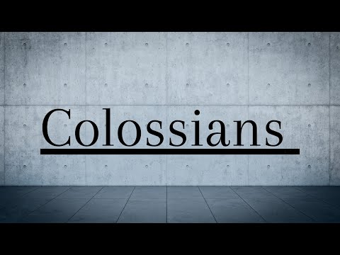 Colossians 2:15-3:7