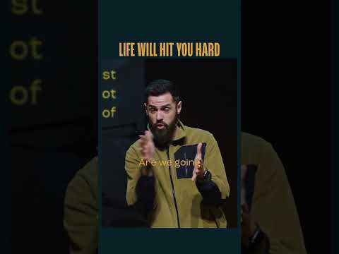 Life will hit you hard. #sermonrecap